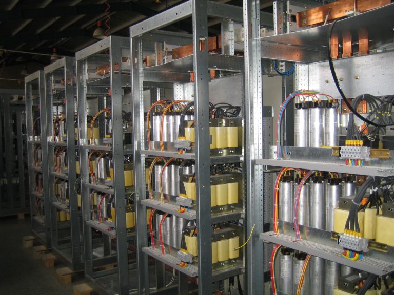 production line LV capacitor Bank